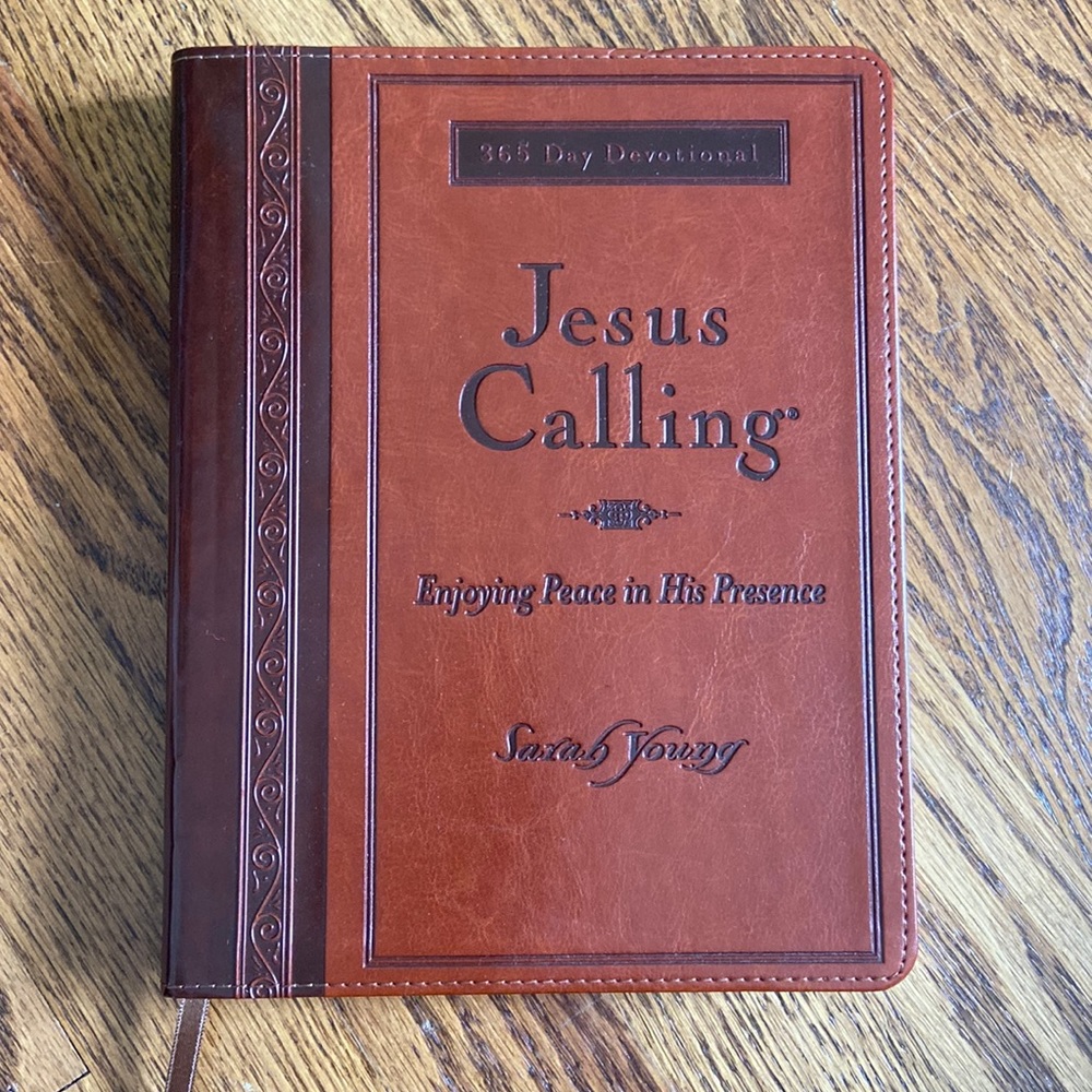Jesus Calling Leather Bound devotional